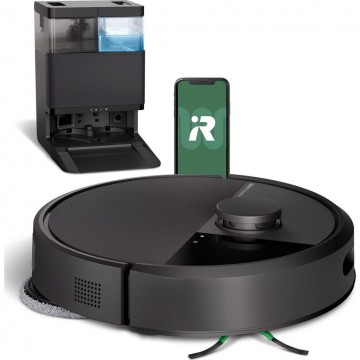 iRobot Roomba Plus 405 Combo Black Σκούπα Ρομπότ για Σκούπισμα & Σφουγγάρισμα με Wi-Fi iRobot Roomba Plus 405 Combo Black Σκούπα Ρομπότ για Σκούπισμα & Σφουγγάρισμα με Wi-Fi
